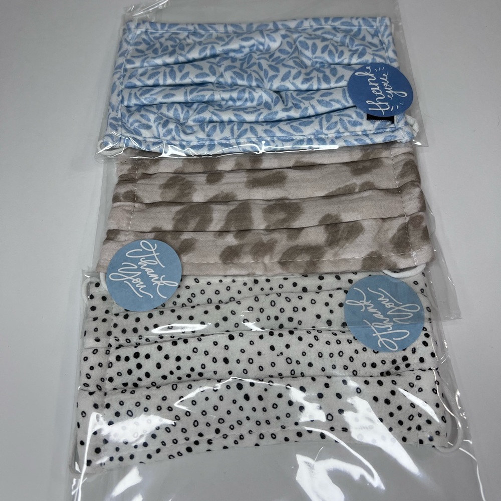 NEW MASK 3 Pack Beautiful Color.